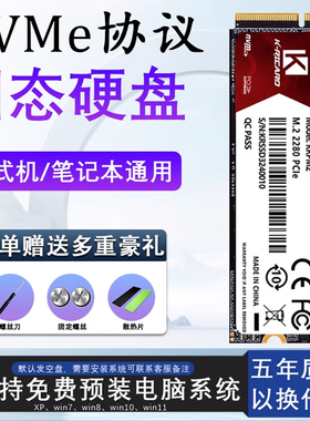 M.2NVMe固态硬盘1t笔记本PCIe协议台式2t电脑512g全新颗粒内存SSD