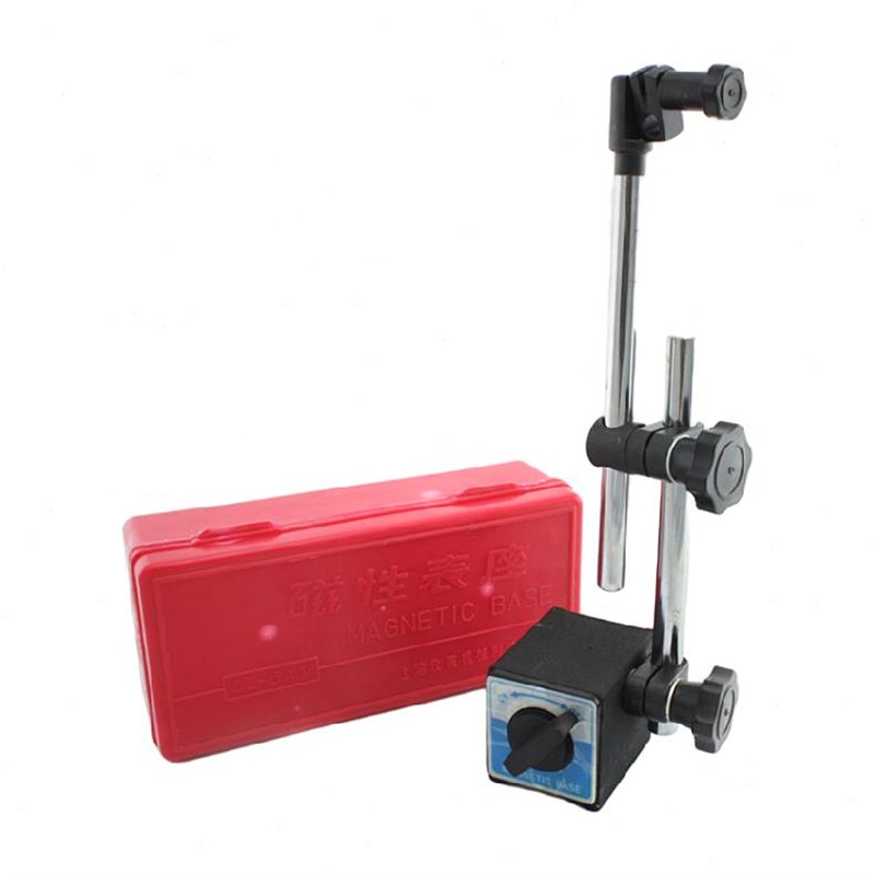 磁性万向表座百分表坐支架机械磁力加长表杆开关磁力座液压表架