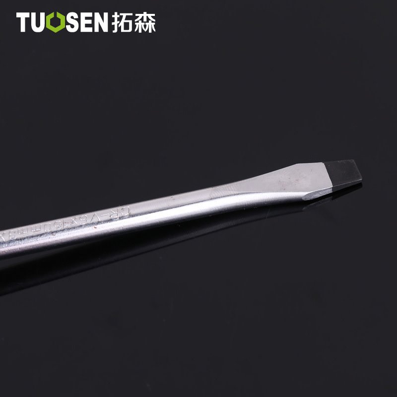拓森铬钒合金钢磁家用起子4寸6寸十字一字螺丝刀组合起子改锥