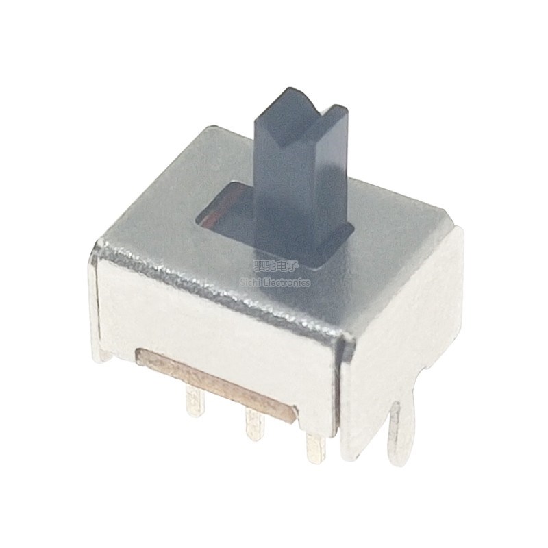 SS-22D07VG4双排拨动开关SS-22D03VG4 2P2T柄高4MM 2档6脚8脚滑动