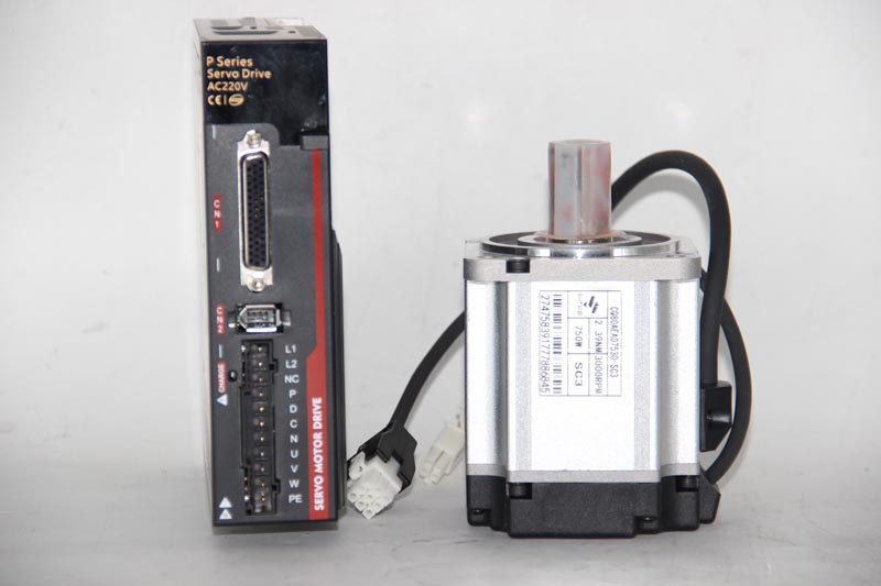 磁编伺服电机200W400Wu750W马达驱动器套装自带485通讯单圈值