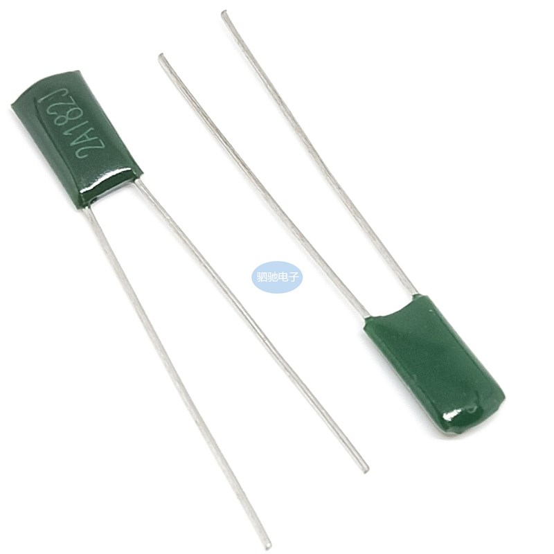 涤纶电容 2A182J 0.0018UF 100V 1.8NF  涤纶182 2A182 100V182