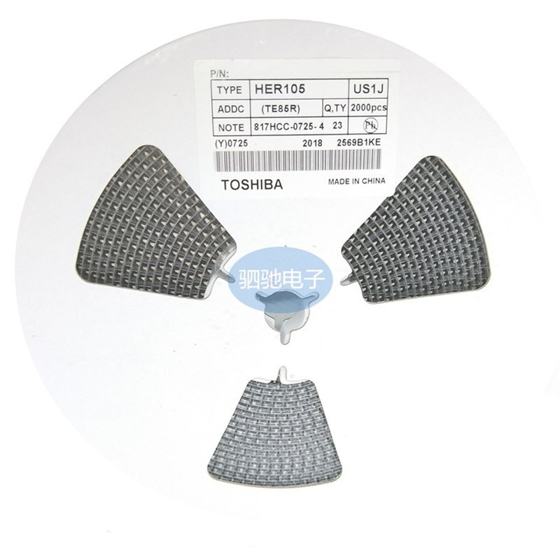 US1J SMA 贴片 US1J UF4005 全新 快恢复整流二极管 1A 600V