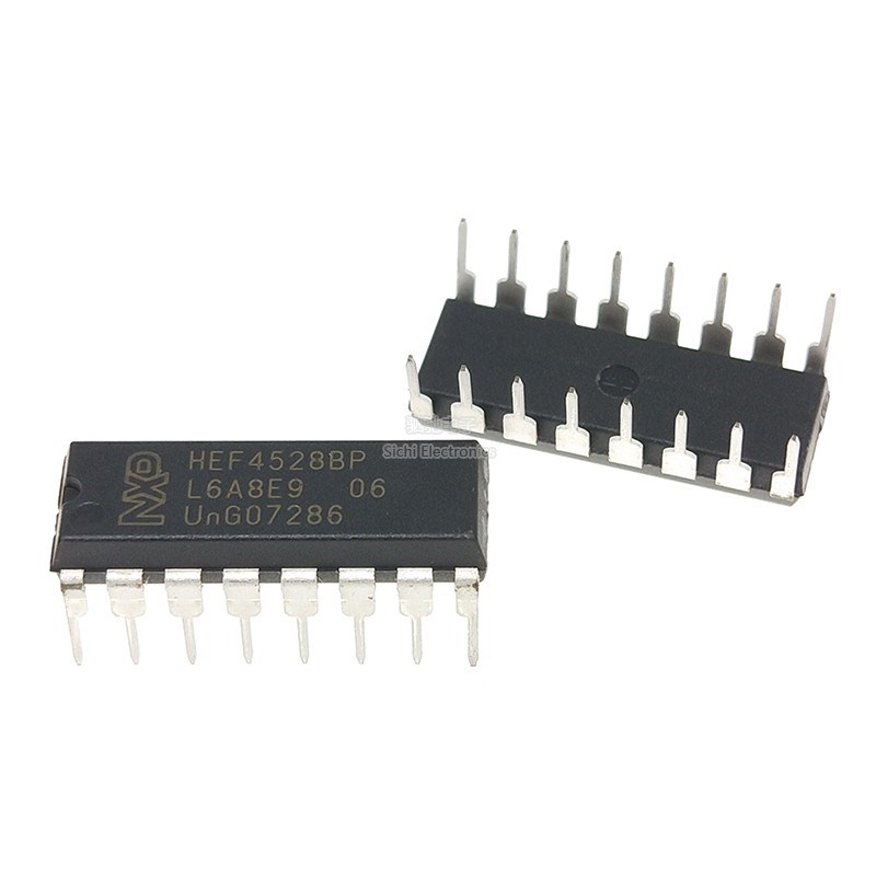 全新原装 HEF4528BP 逻辑-多频振荡器IC DIP-16 CD4528BE 4528