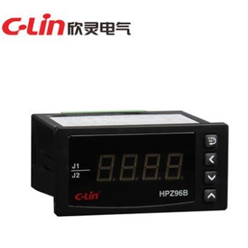 欣灵电智能电流表变比可调带继电器输出HPZ96B-AUI-J电流控制器
