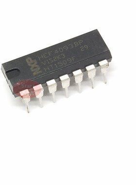 HEF4093BP DIP-14 四2输入与非施密特触发器 CD4093BE 全新正品