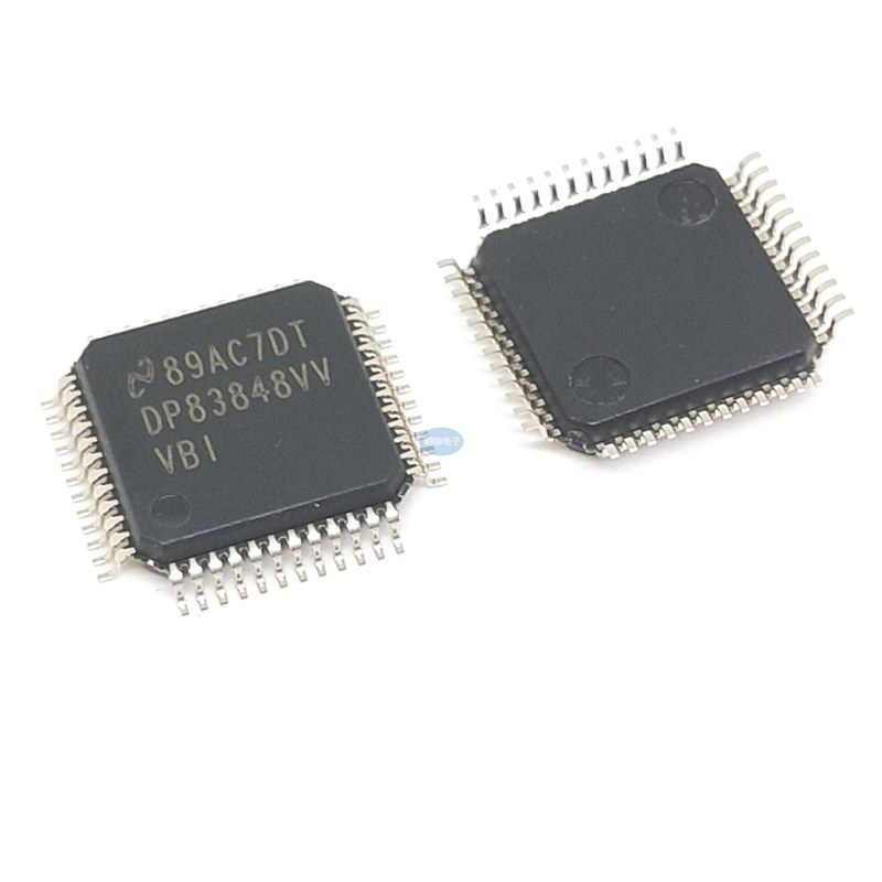 DP83848IVV 全新原装  LQFP-48 DP83848CVV 以太网控制芯片