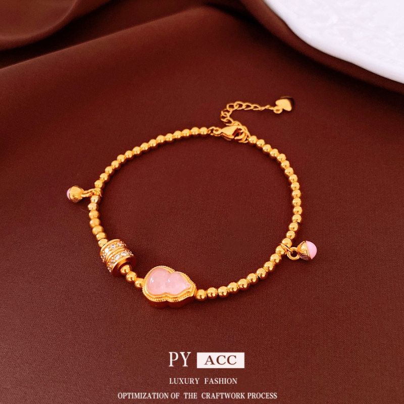 串珠真金24葫芦新中式电镀复古