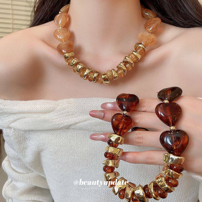 锁骨设计感时尚项链欧美跨境风