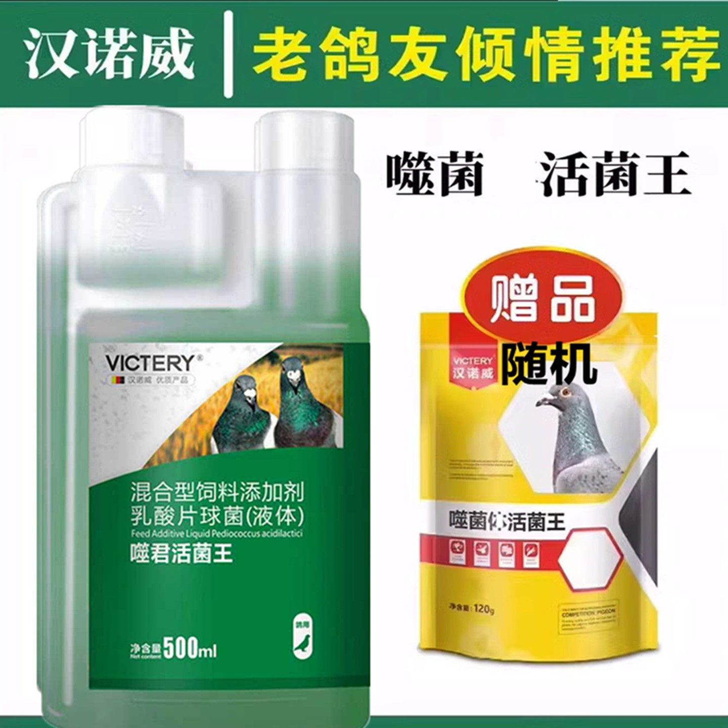 汉诺威噬菌体活菌王鸽用调理肠道水便绿便搏冠鸽子保健品非鸽药