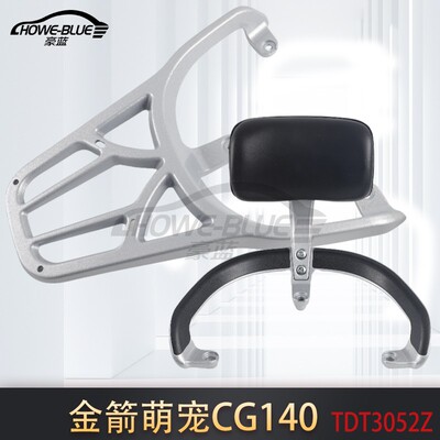 适用于金箭萌宠CG140电动车靠背尾箱支架TDT3052Z货架靠垫扶手尾