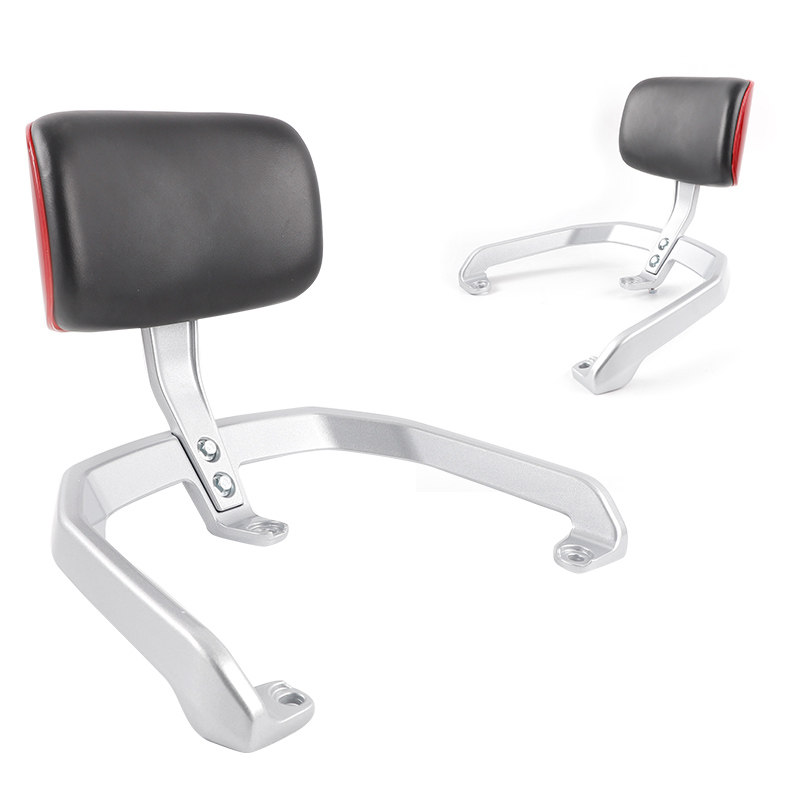 适用于雅迪电动车极跑后靠背尾架铝合金扶手后备箱支架衣架货架