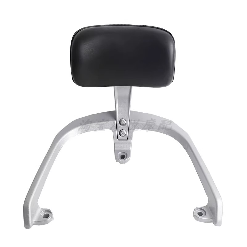 适用新日路行M3电动车尾架靠背XR1200dt-3T铝合金货架扶手靠垫