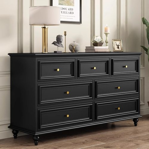 美式实木五七九斗柜收纳柜