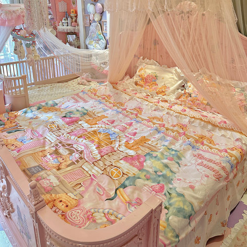 【现货】原创60支贡缎纯棉四件套