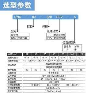 100 5063 费 斯托DNC标准气缸SE320