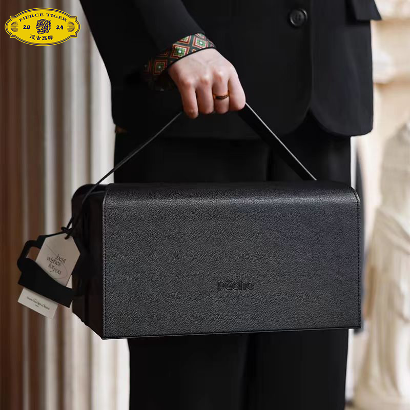 高档商务伴手礼团建实用礼物支持定制logo回馈客户礼物皮质包装盒