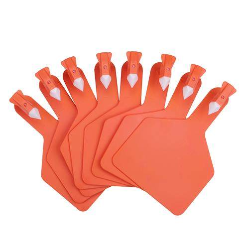 加厚大号牛耳标号牌带字牛耳标一体式牛标识牌牛用耳标兽用牛耳牌