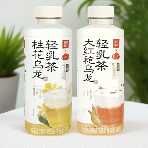 果子熟了桂花乌龙味轻乳茶450ml
