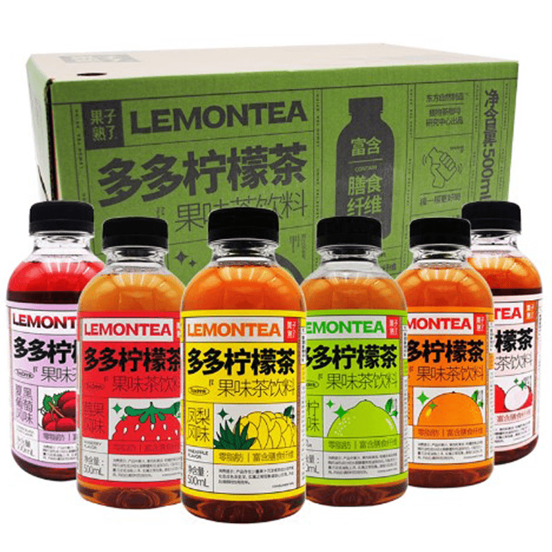 果子熟了多多柠檬茶果味茶饮料