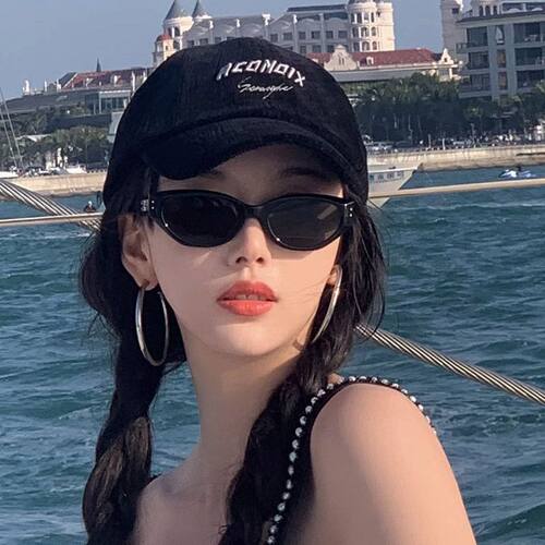 复古太阳镜小猫眼高级感墨镜女20