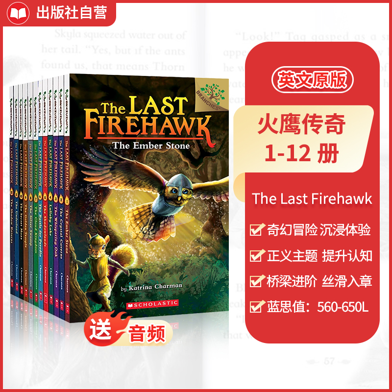 火鹰传奇10册英文原版学乐桥梁书