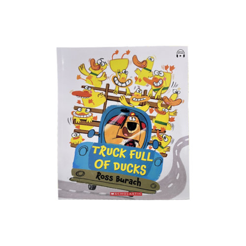 【送音频】truck full of ducks  学乐英文原版图书绘本