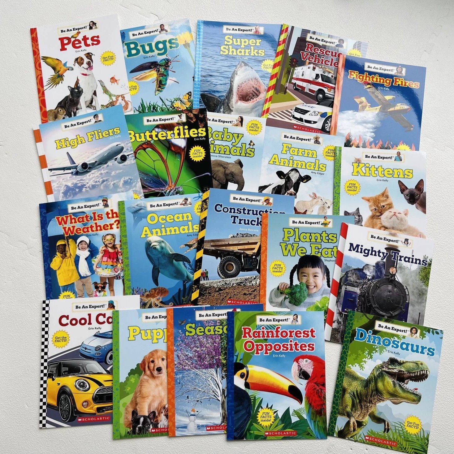 【上新了 送松果妈妈讲读课】 学乐Expert成为专家系列20册英文原版低幼科普启蒙读物幼儿早教英语启蒙绘本认知绘本