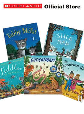 【绘本特价】Stick Man英文原版茱莉娅唐纳森咕噜牛系列名家经典作品Julia Donaldson 儿童故事绘本图画书