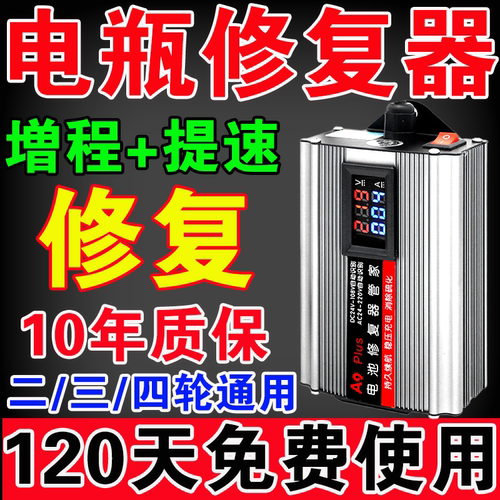 【一冲修复】电瓶车电瓶修复器