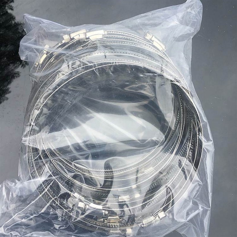 煤气管喉箍卡箍卡扣不锈钢夹固定圈 氧气管锁扣整包X美式水管喉夹