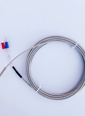 WRN/WZP-035热电偶 K/E/PT100型防水防腐 感温线温度传感器热电阻