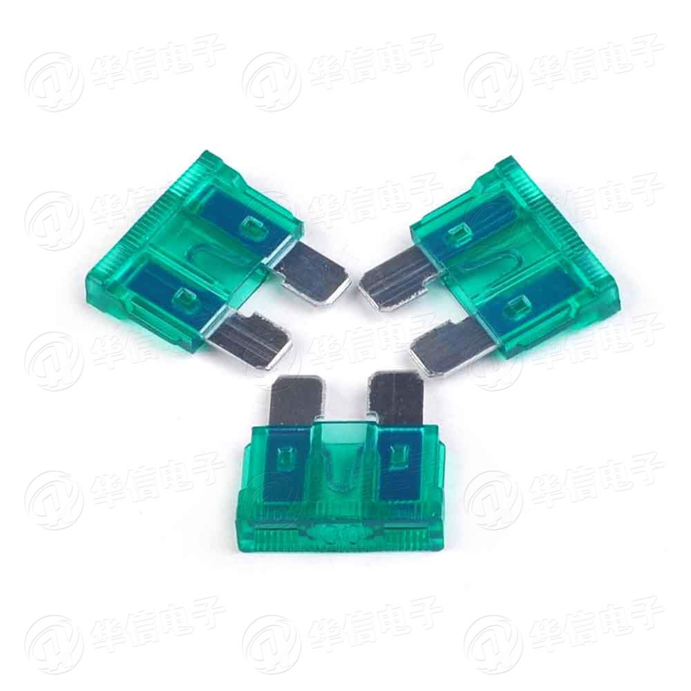 小中号插片式汽车保险丝2A3A5A7.5A10A15A20A25A30A35A40A100只