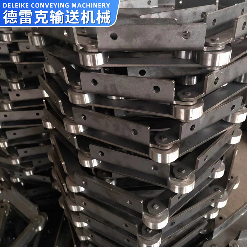 101.6大节距工业链条刮板机弯板链C2040-C2082传动用双节距滚子链