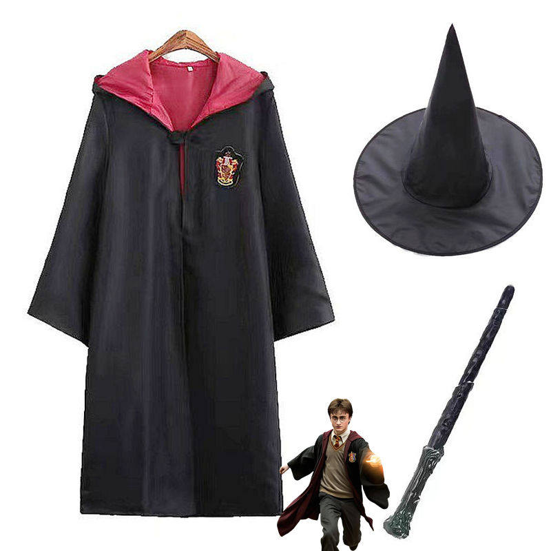 哈利波特学院长袍魔法表演披风服Cosplay男装/