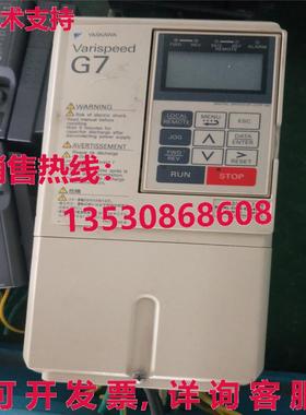 原装供应二手亚斯卡瓦逆变器CIMR-G7A43P7 CIMRG7A43P7