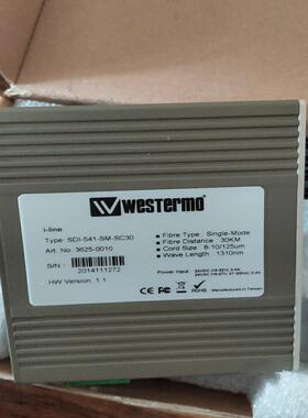 {雅致机械商行}WESTERMO威斯特摩SDI-541-SM-SC30以太网