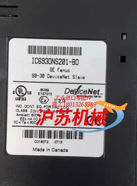 IC693DNS201功能正常议价