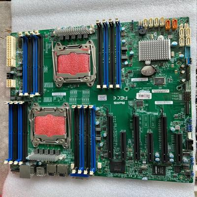 超微X10DRi 双路X99主板 C612芯片组 图形工作站