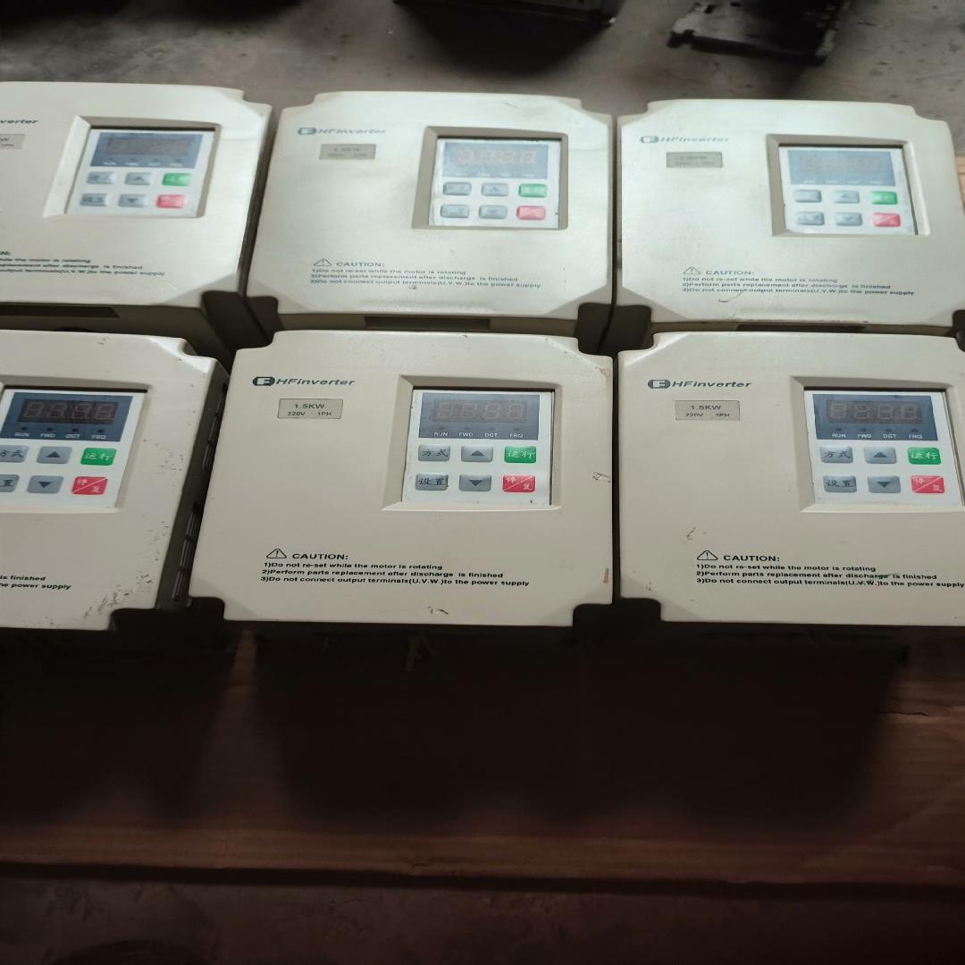 （设备配件）惠丰变频器，1000一G0015S2B，1.5KW，功能完好