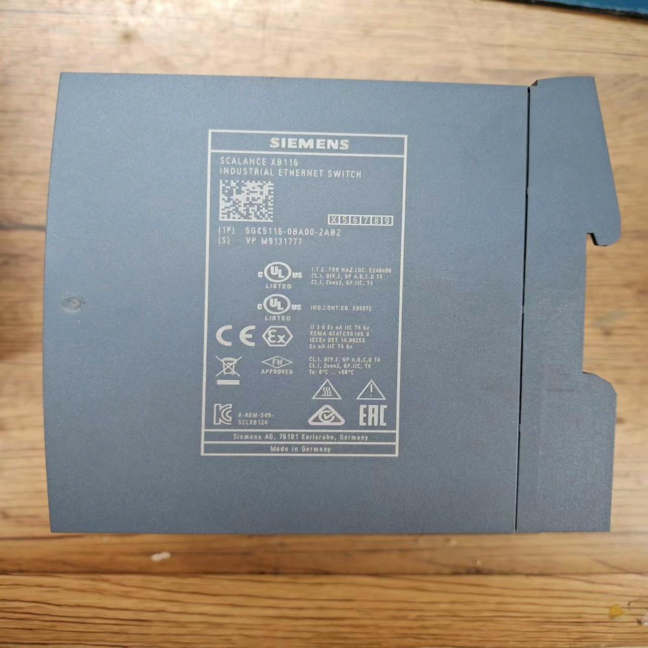 （设备配件）西门子6GK5116-0BA00-2AB2，99新，功能包好