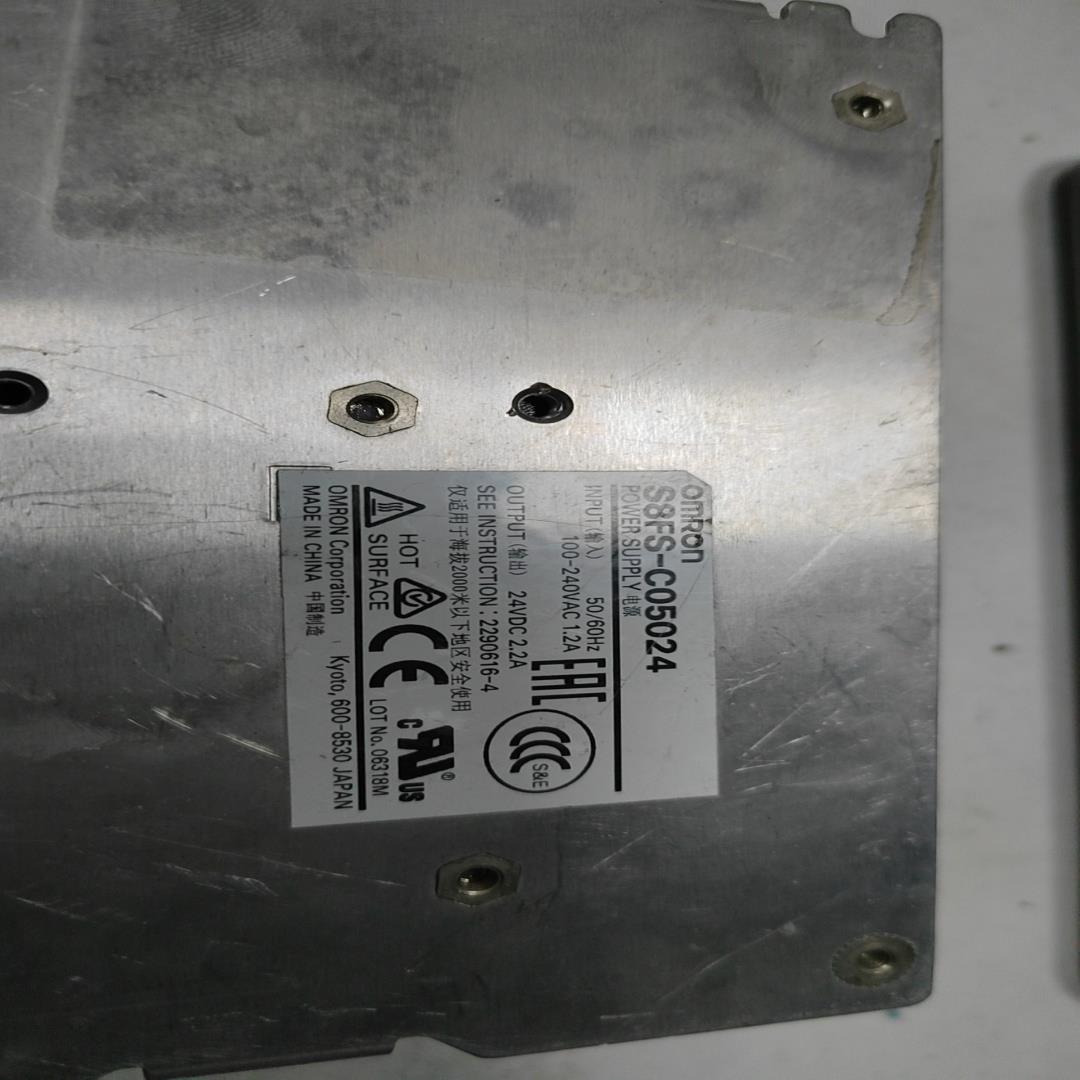 开关电源S8FS-CO5024 24V 2.2A，成色