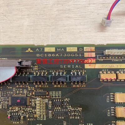【荣强工控】二手A74MA45D、BC186A730G51三菱变频器电源