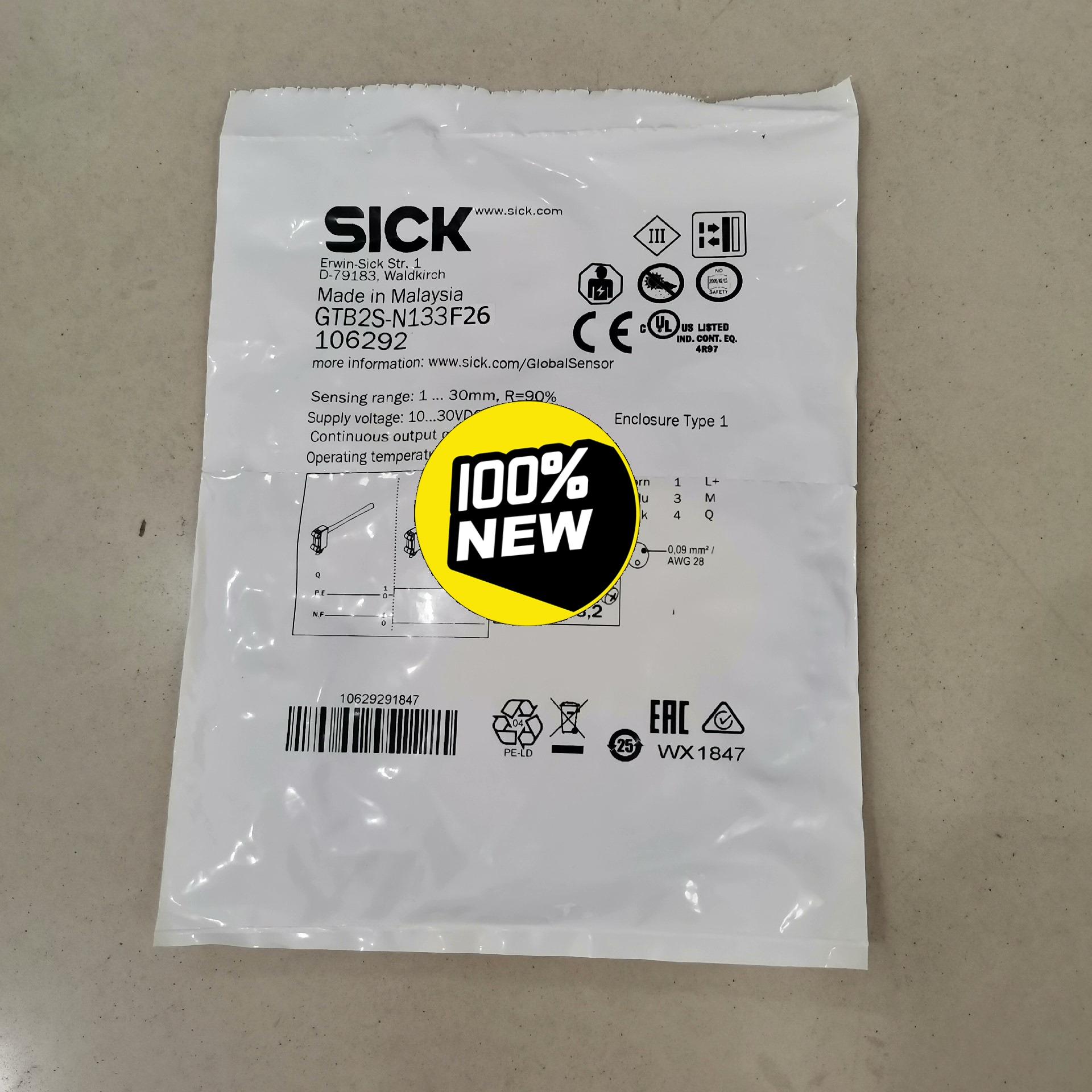 全新原装现货106292德国西克SICK传感器GTB2S-N