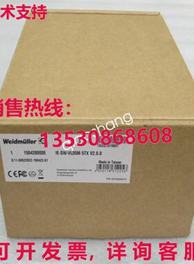原装供应适用于Weidmuller IE-SW-VL05M-5TX V2.0.0 1504280000开