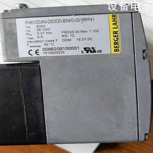 3DC 2CAN Lahr电机IFA61 设备配件 Berger