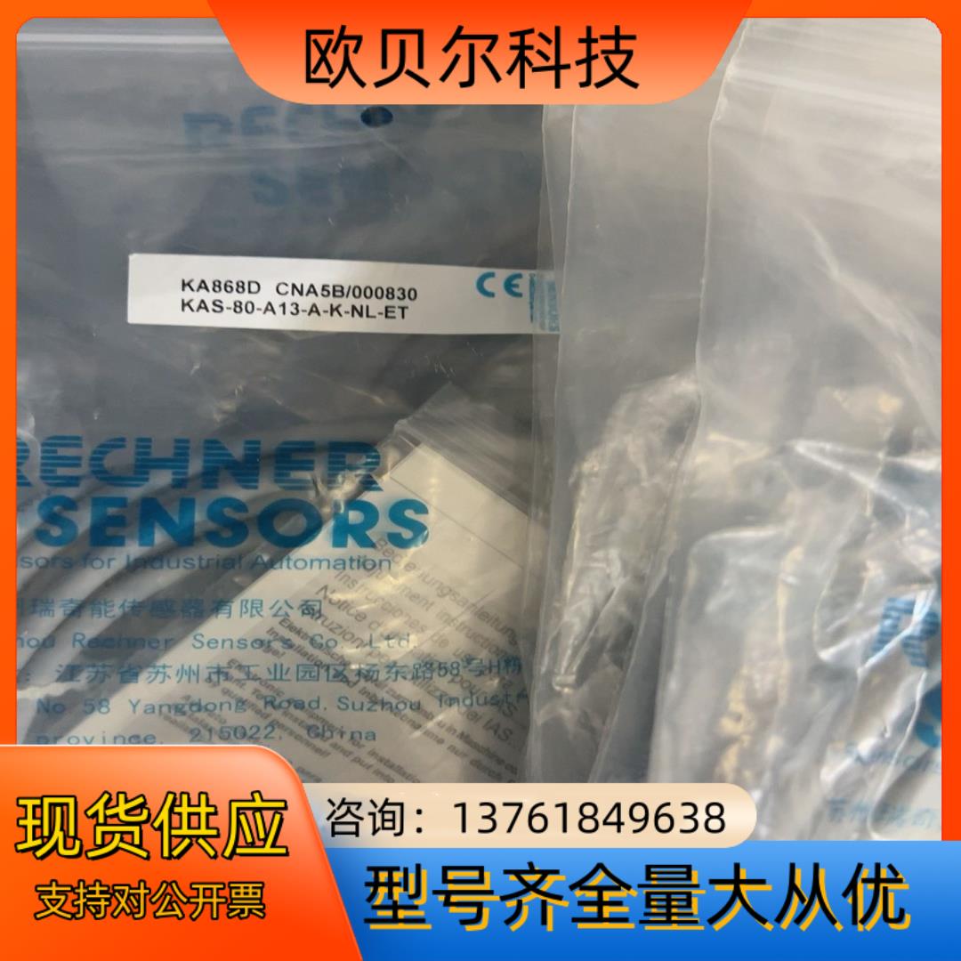 RECHNER瑞奇传感器KAS-80-A13-A-K-NL-