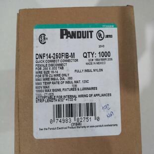 现货正品 M接线端子 每盒1000 250FIB DNF14