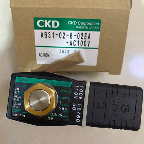CKD电磁阀AB31-02-6-02EA-DC24V议价