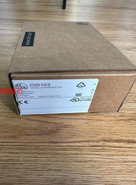 易福门O2I103传感器，内外码一致，全新原装正品未拆封，包